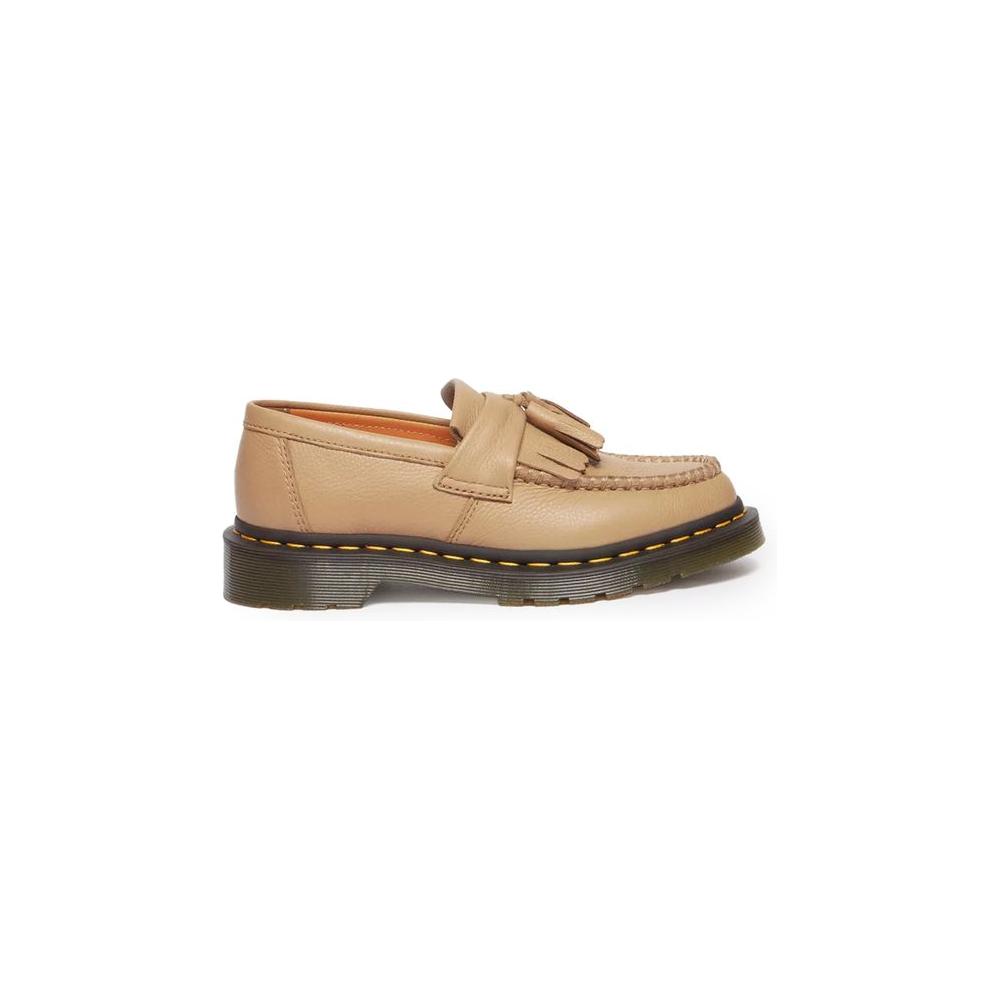 Dr. Martens Beige Leather Flat Shoe Dr. Martens Rosy Brown