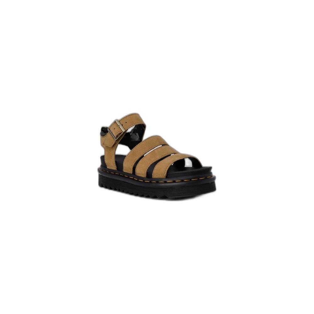 Dr. Martens Beige Leather Sandal Dr. Martens Rosy Brown