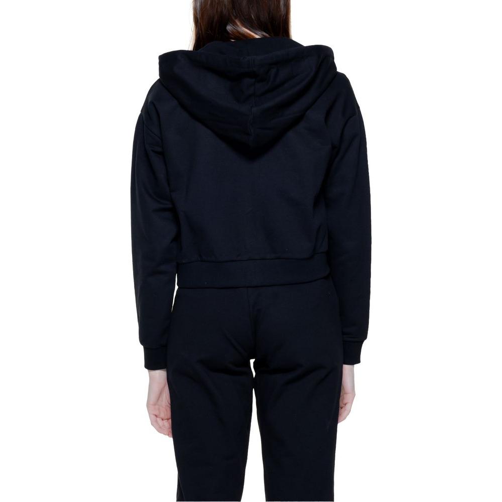 Moschino Black Cotton Sweater Moschino Black