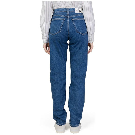 Calvin Klein Jeans Blue Cotton Jeans & Pant