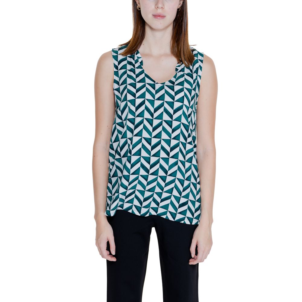 Street One Bicolor Viscose Tank Tops