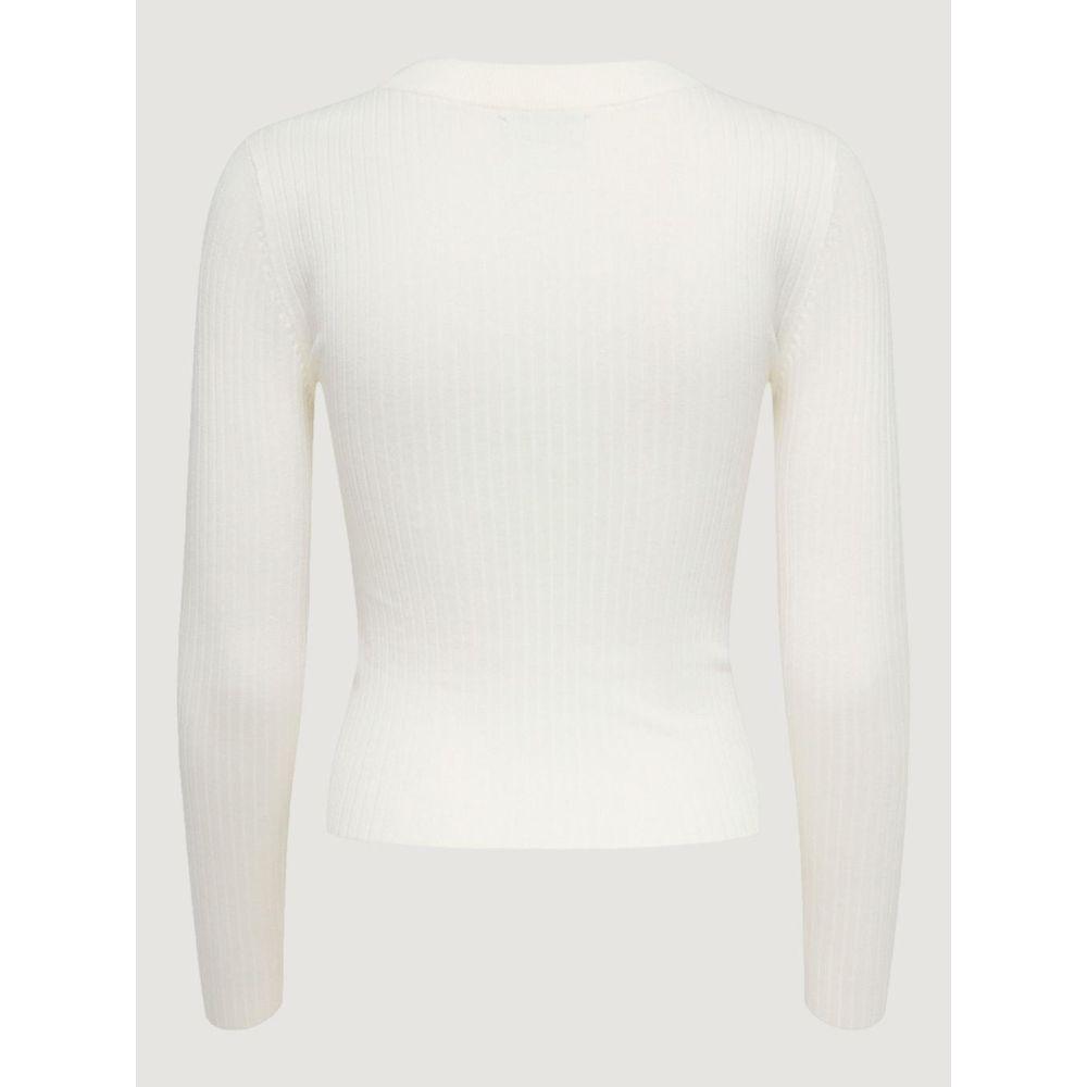 Jacqueline De Yong White Viscose Tops & T-Shirt