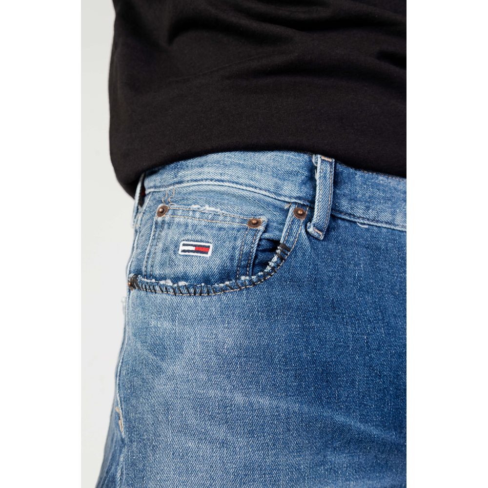 Tommy Hilfiger Jeans Blue Cotton Slim Fit Jeans