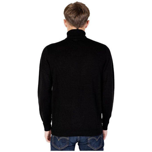 Antony Morato Black Wool Sweater Antony Morato