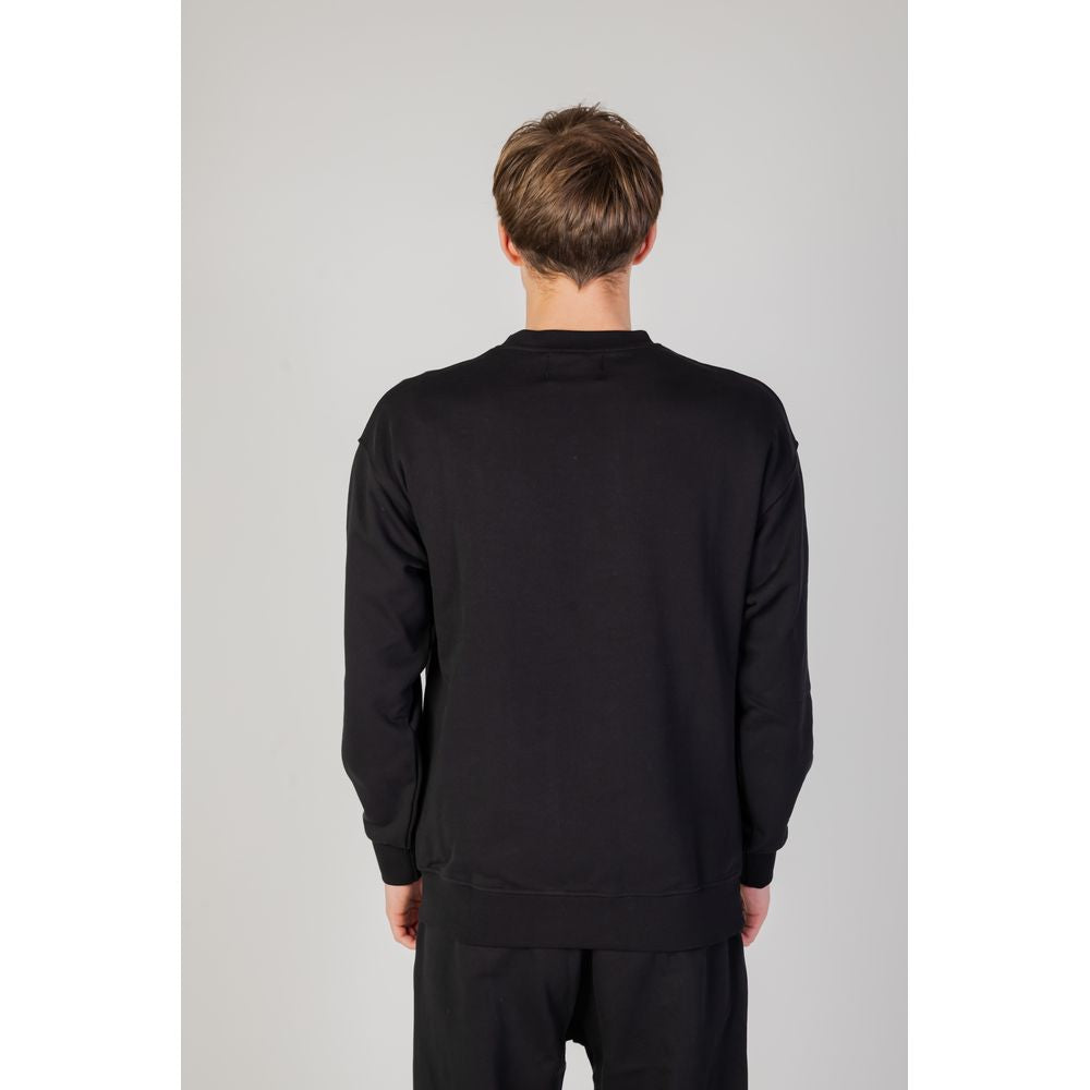 Underclub Black Cotton Sweatshirt Underclub