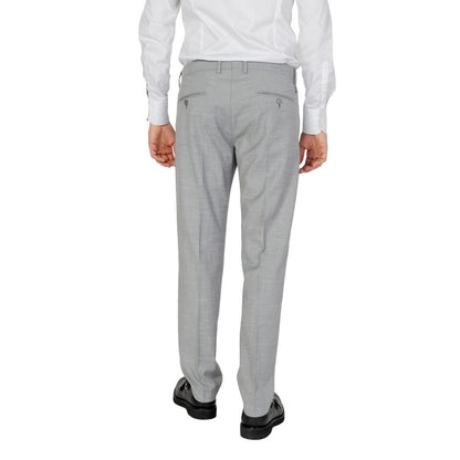 Antony Morato Gray Polyester Dress Pants