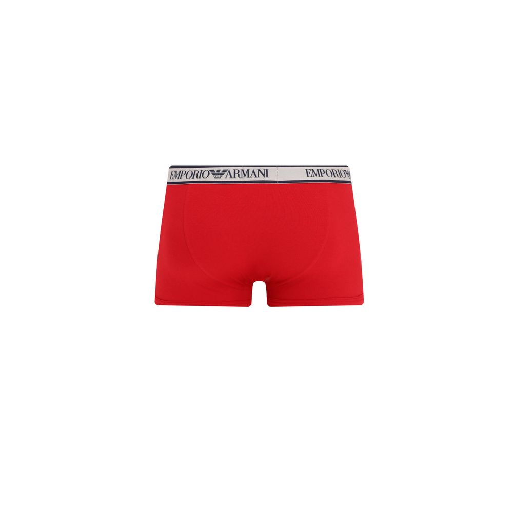 Emporio Armani Underwear Red Cotton Underwear Emporio Armani Underwear