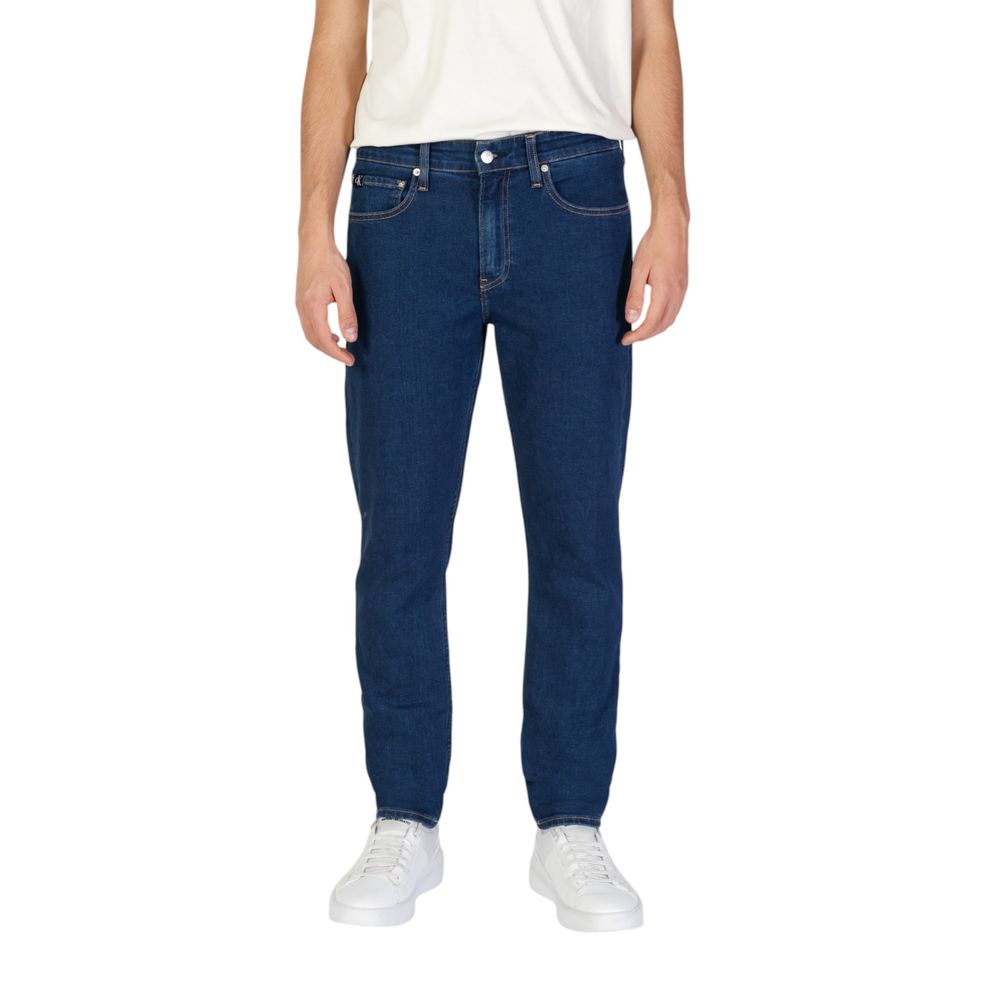 Calvin Klein Jeans Blue Cotton Jeans & Pant