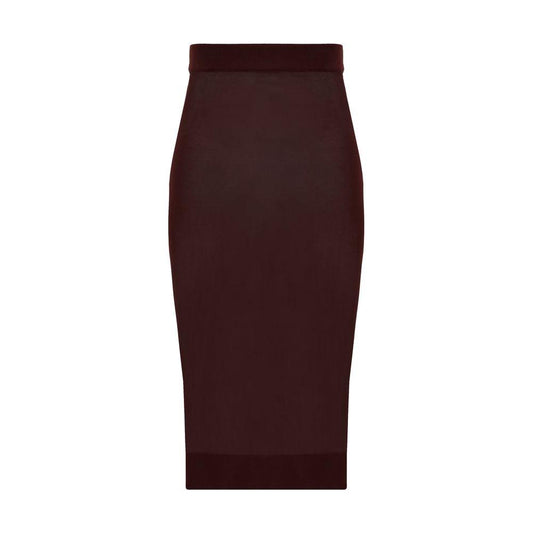 Saint Laurent Midi Skirt Saint Laurent