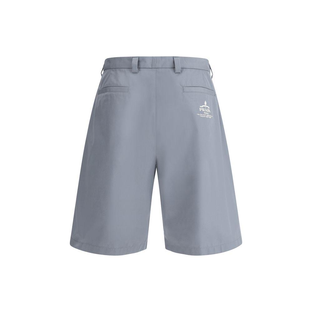 Prada Shorts Prada Light Slate Gray