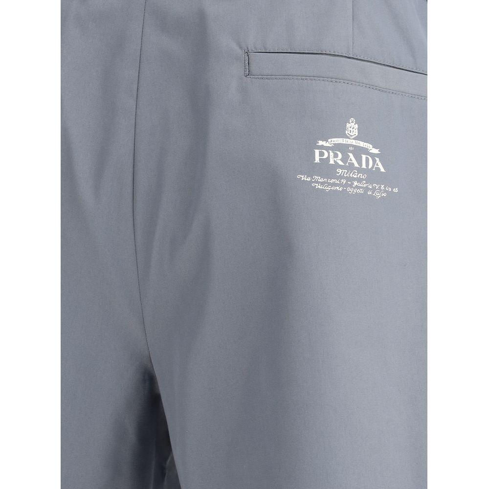 Prada Shorts Prada Light Slate Gray