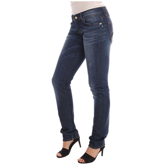 John Galliano Stylish Skinny Low Rise Denim Jeans John Galliano