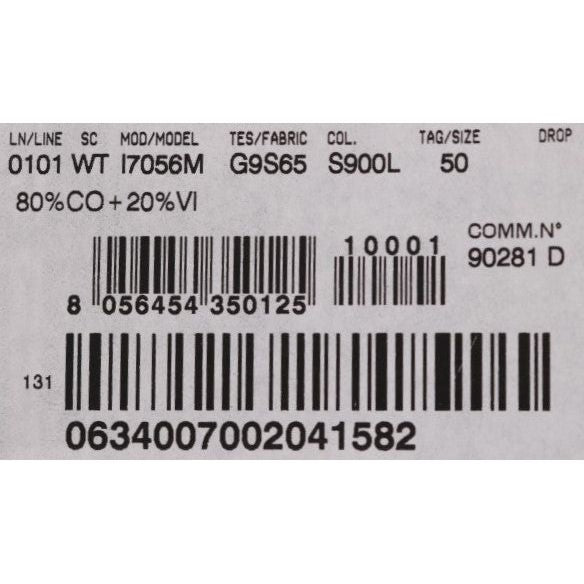 Dolce & Gabbana Gray STAFF Cotton Rayon Vest