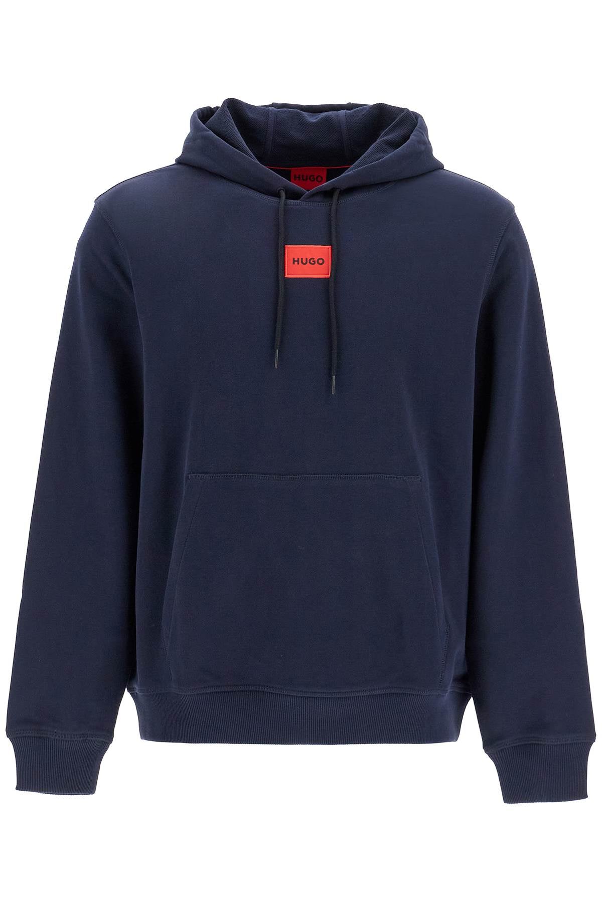 Hugo logo patch hoodie Topwear Hugo