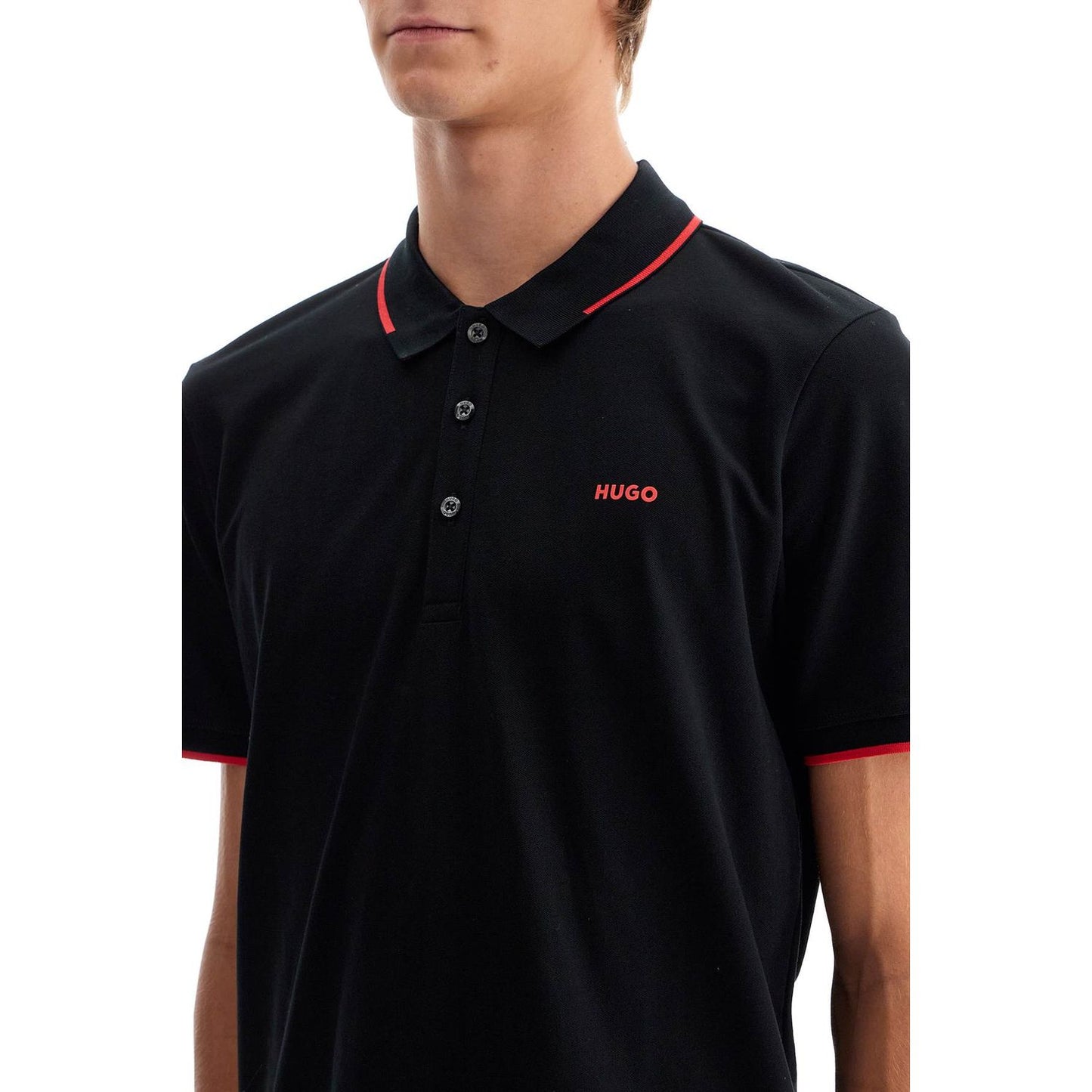 Hugo slim fit piqué polo shirt Topwear Hugo