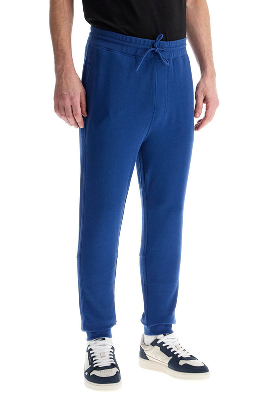 Boss regular fit high-waisted blue cotton pants Trousers Boss