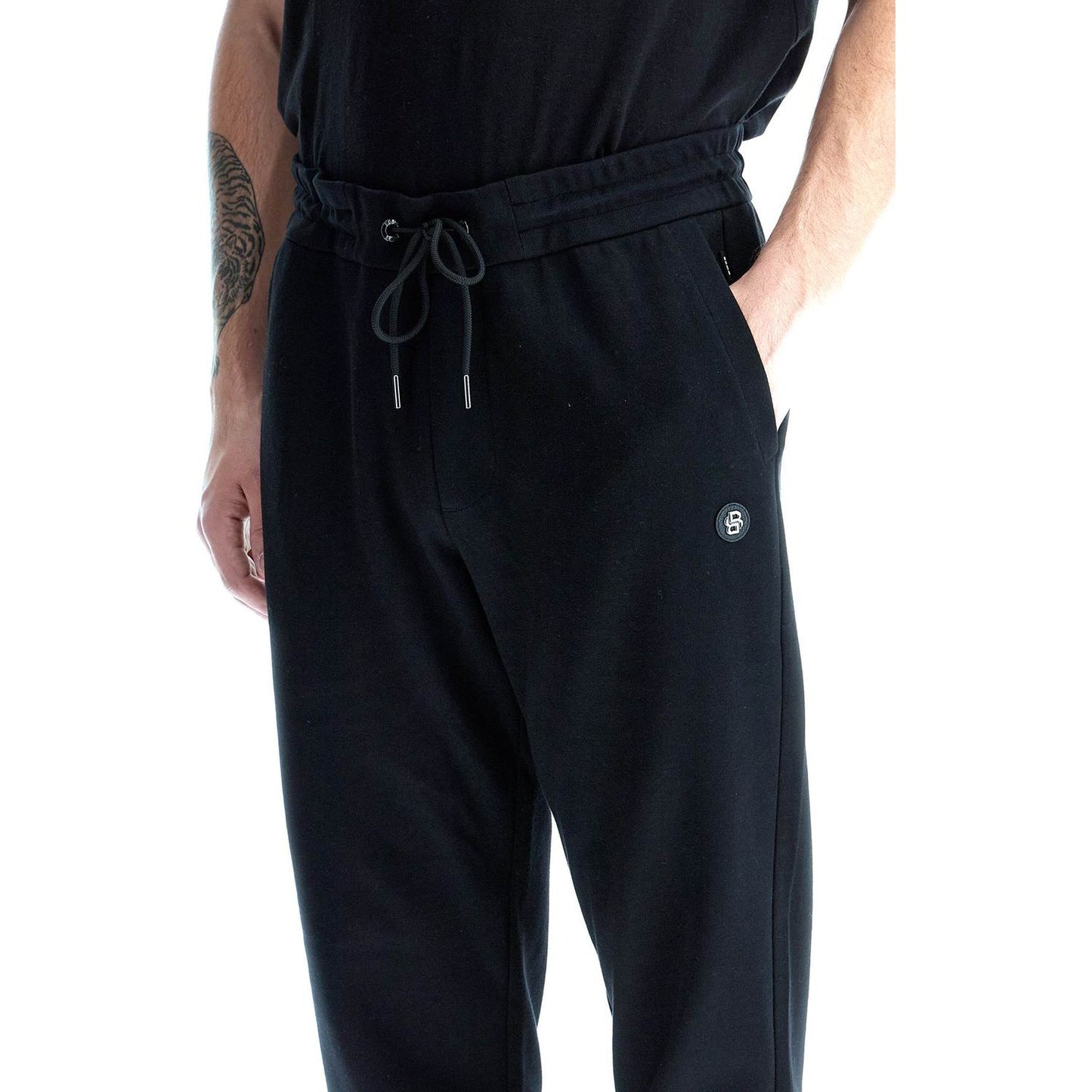 Boss jogger pants with double monogram Trousers Boss