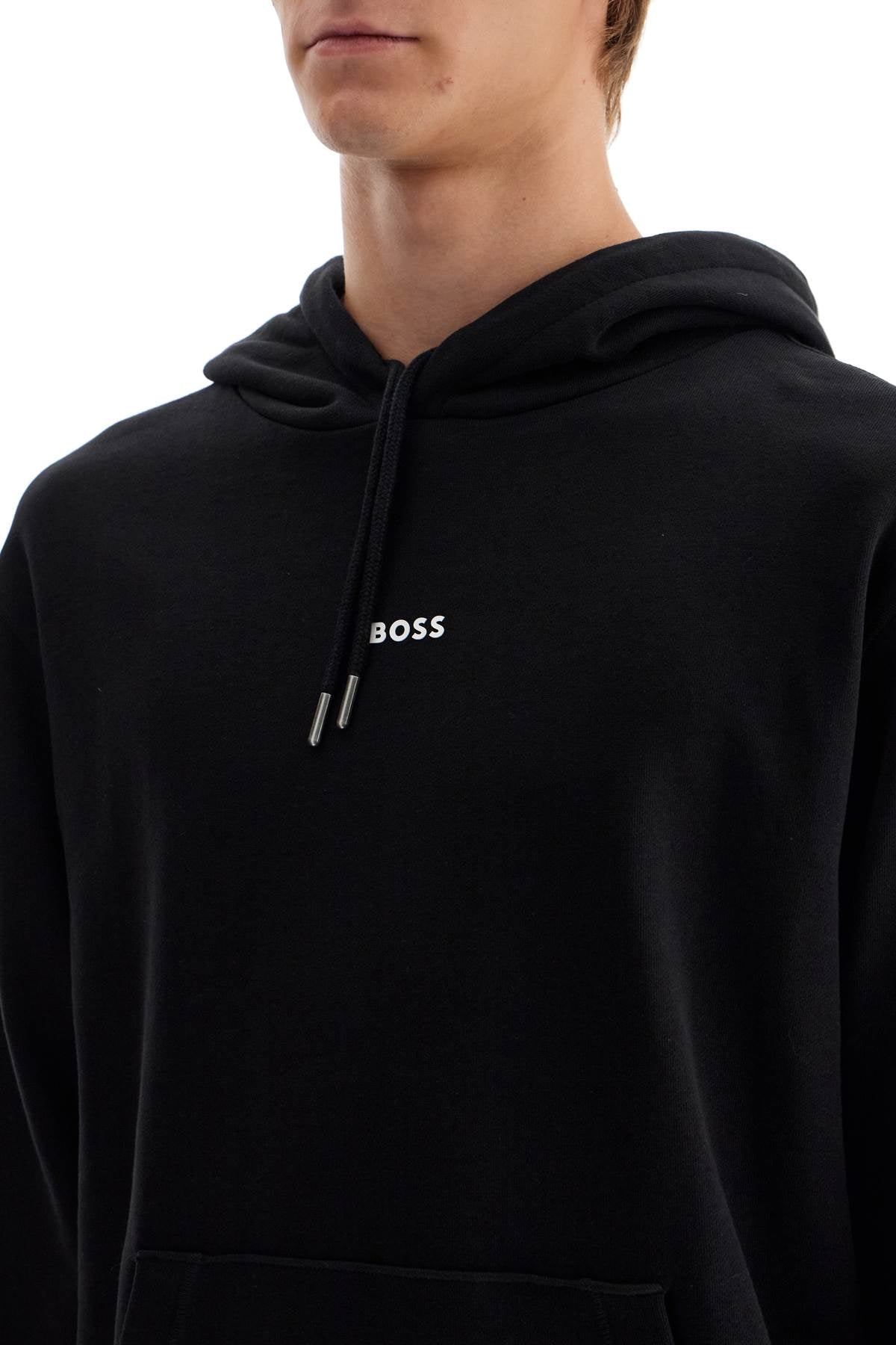 Boss Boss hooded sweatshirt with graphic print Topwear Boss