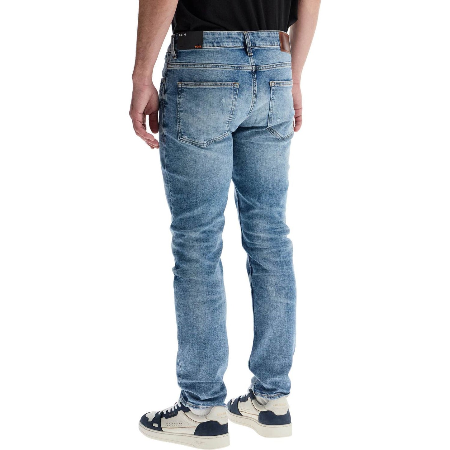 Boss jeans slim fit delaware blu brillante