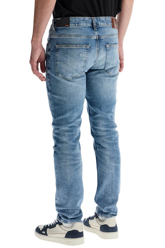 Boss jeans slim fit delaware blu brillante Jeans Boss