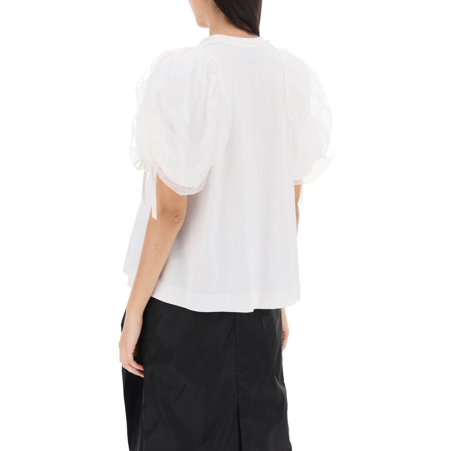 Simone Rocha puff sleeves t-shirt Topwear Simone Rocha