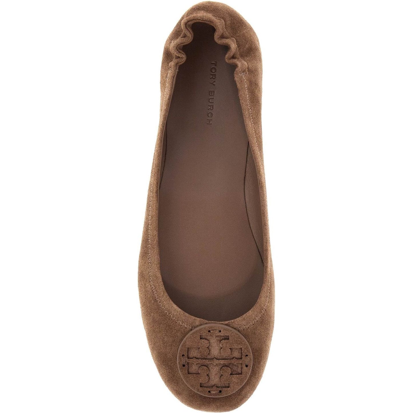 Tory Burch suede minnie travel ballet flats Flat Shoes Tory Burch