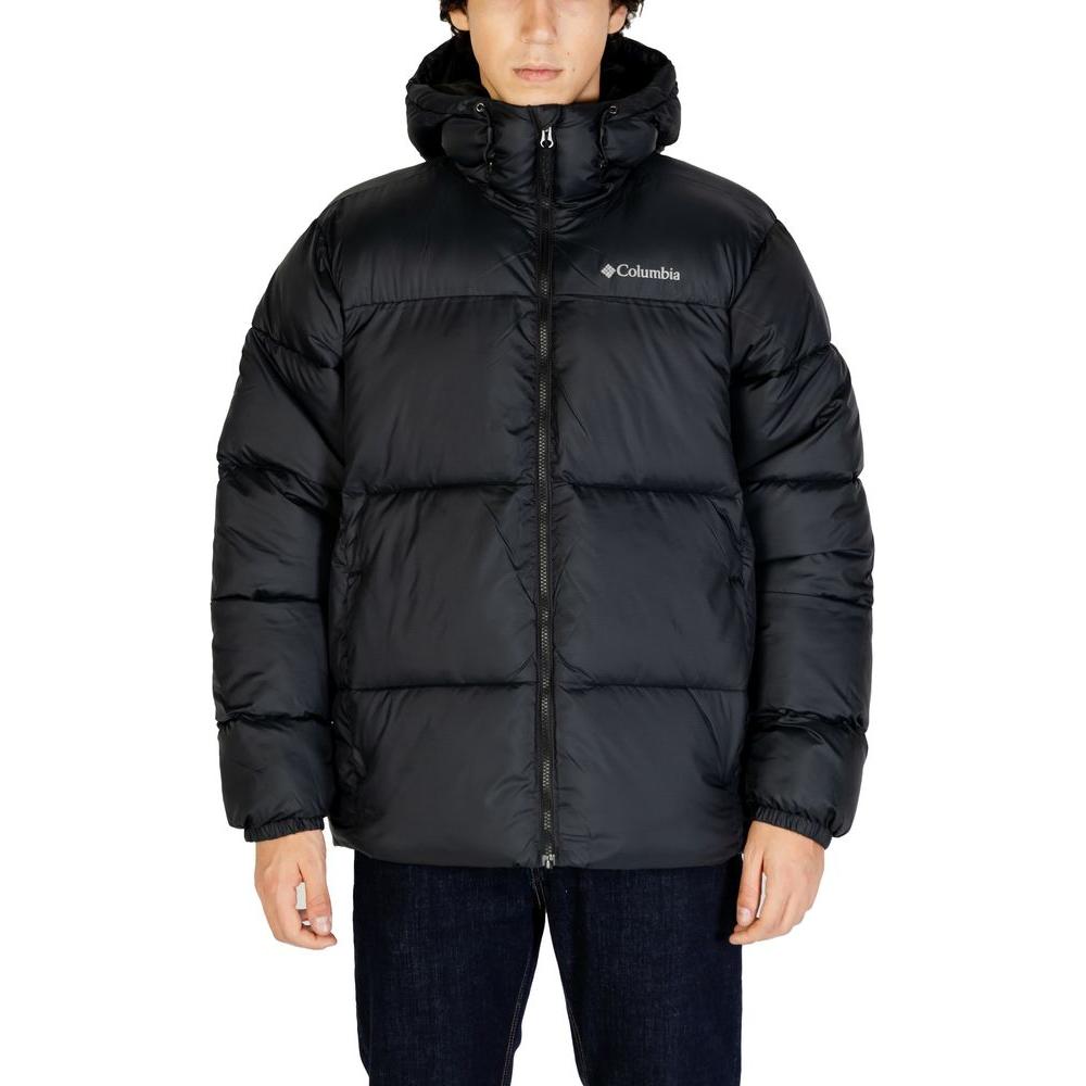 Columbia Black Nylon Jacket Columbia Dark Slate Gray