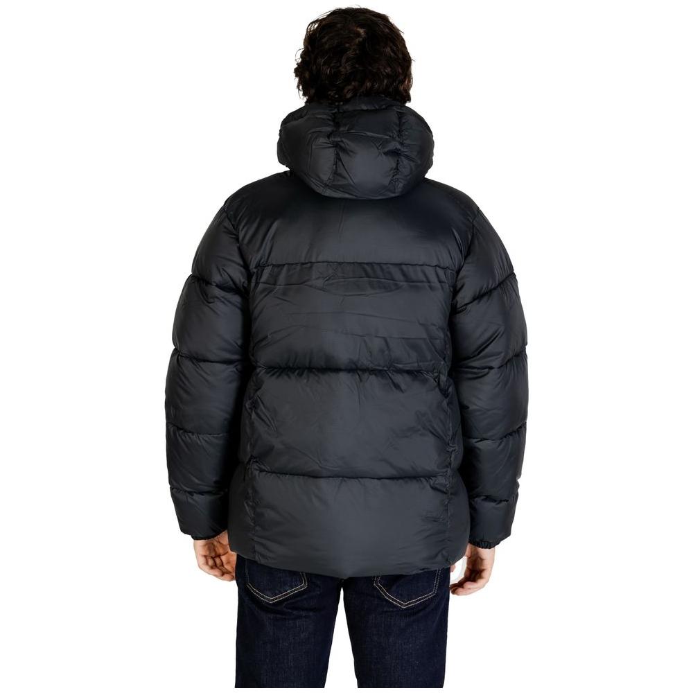Columbia Black Nylon Jacket Columbia Dark Slate Gray