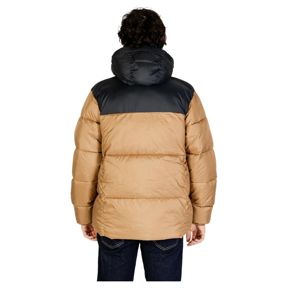 Columbia Beige Nylon Jacket Columbia Dark Khaki