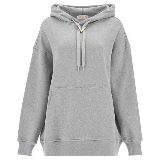 Valentino Garavani pure cotton oversized hoodie Topwear Valentino Garavani