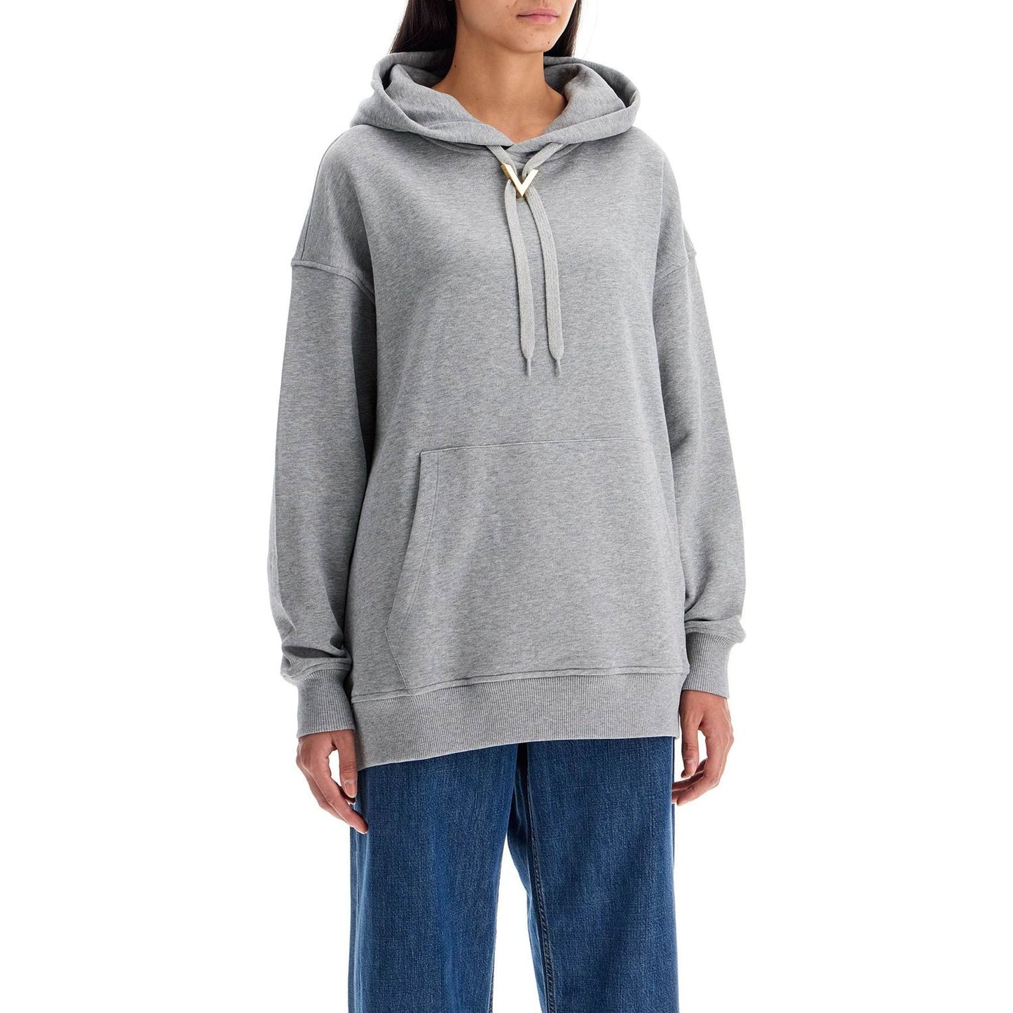 Valentino Garavani pure cotton oversized hoodie Topwear Valentino Garavani