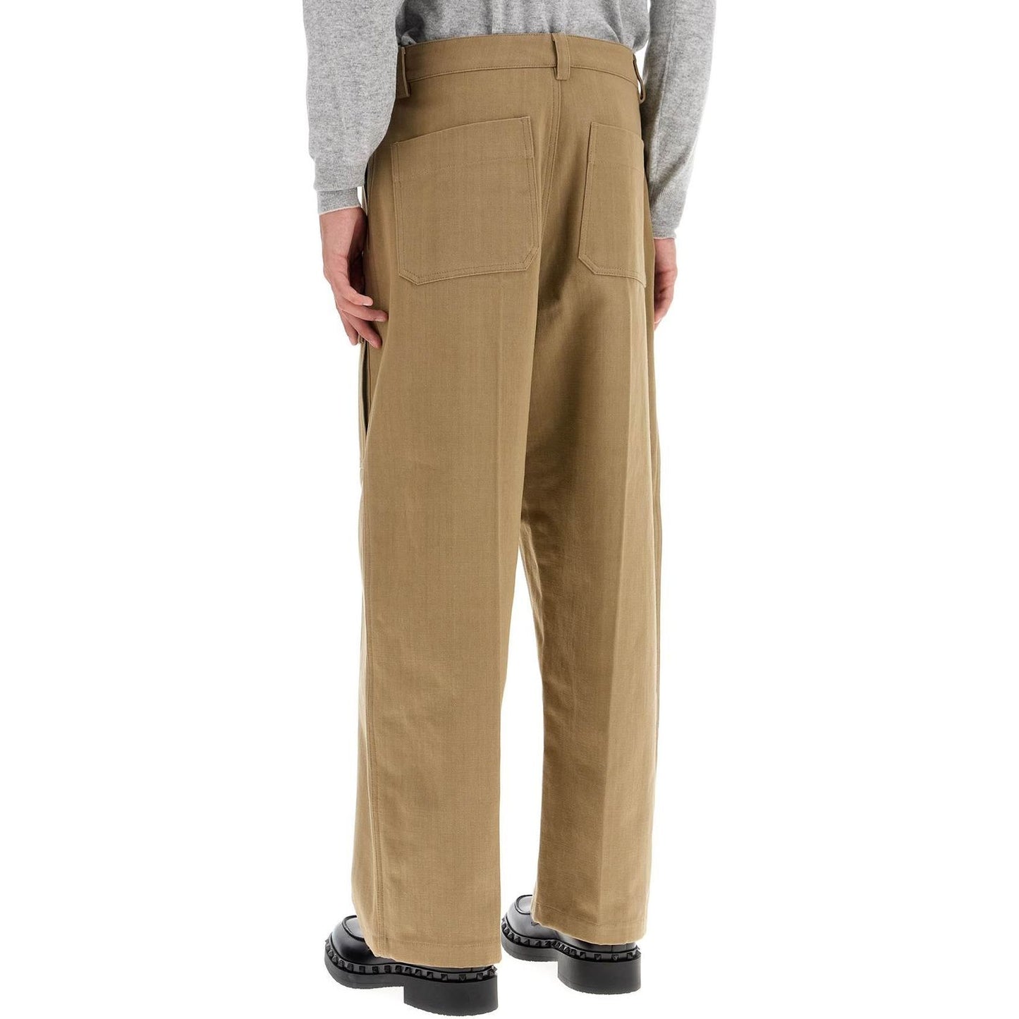 Valentino Garavani cargo canvas pants in italian style Trousers Valentino Garavani