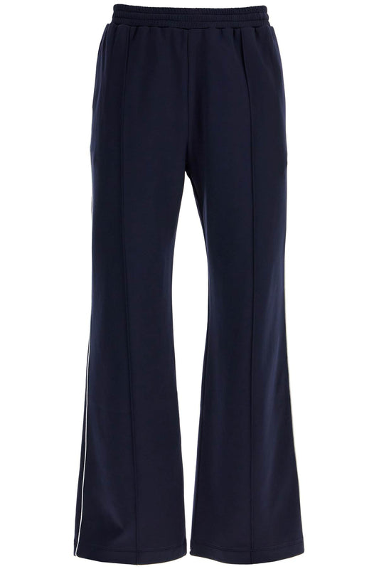 Valentino Garavani jogger pants with metallic v detail