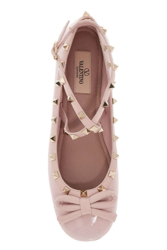 Valentino Garavani 'patent leather rockstud Flat Shoes Valentino Garavani