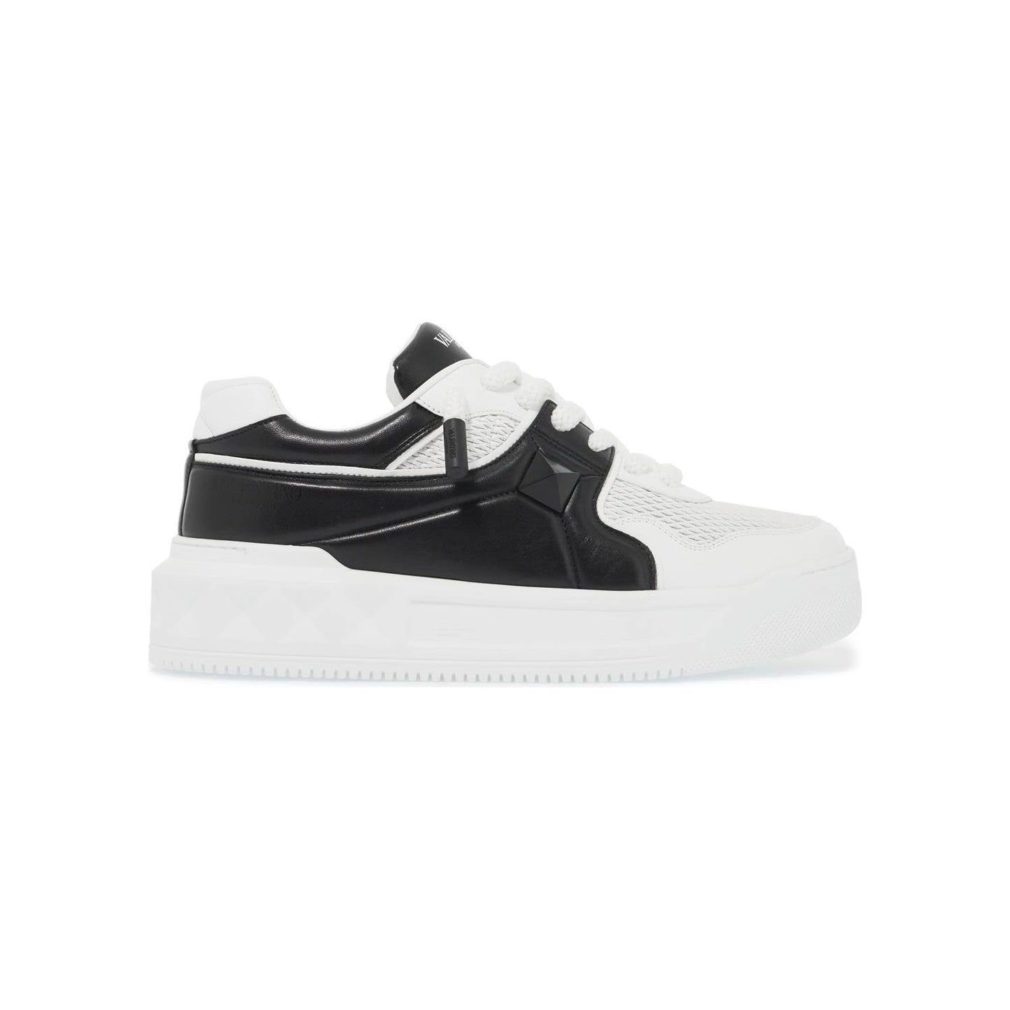 Valentino Garavani low-top perforated nappa leather xl one stud Sneakers Valentino Garavani