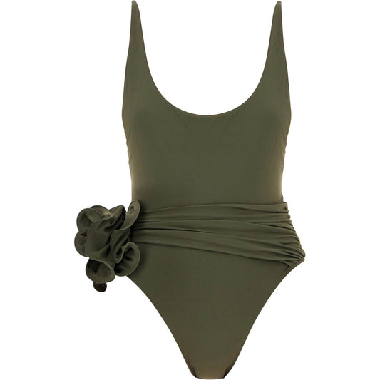 Magda Butrym one-piece swimsuit with applied flower Beachwear & underwear Magda Butrym