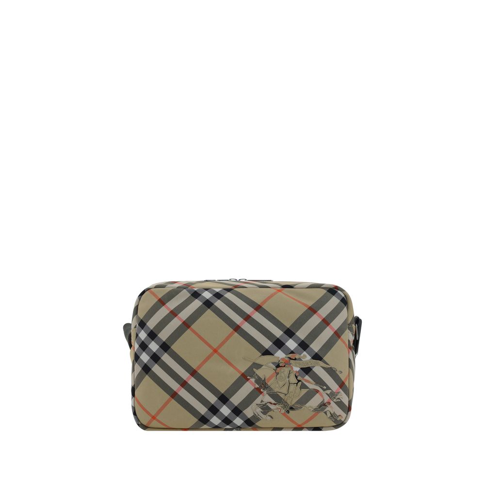 Burberry Beige Polyester Shoulder Bag
