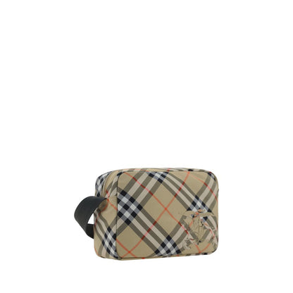 Burberry Beige Polyester Shoulder Bag