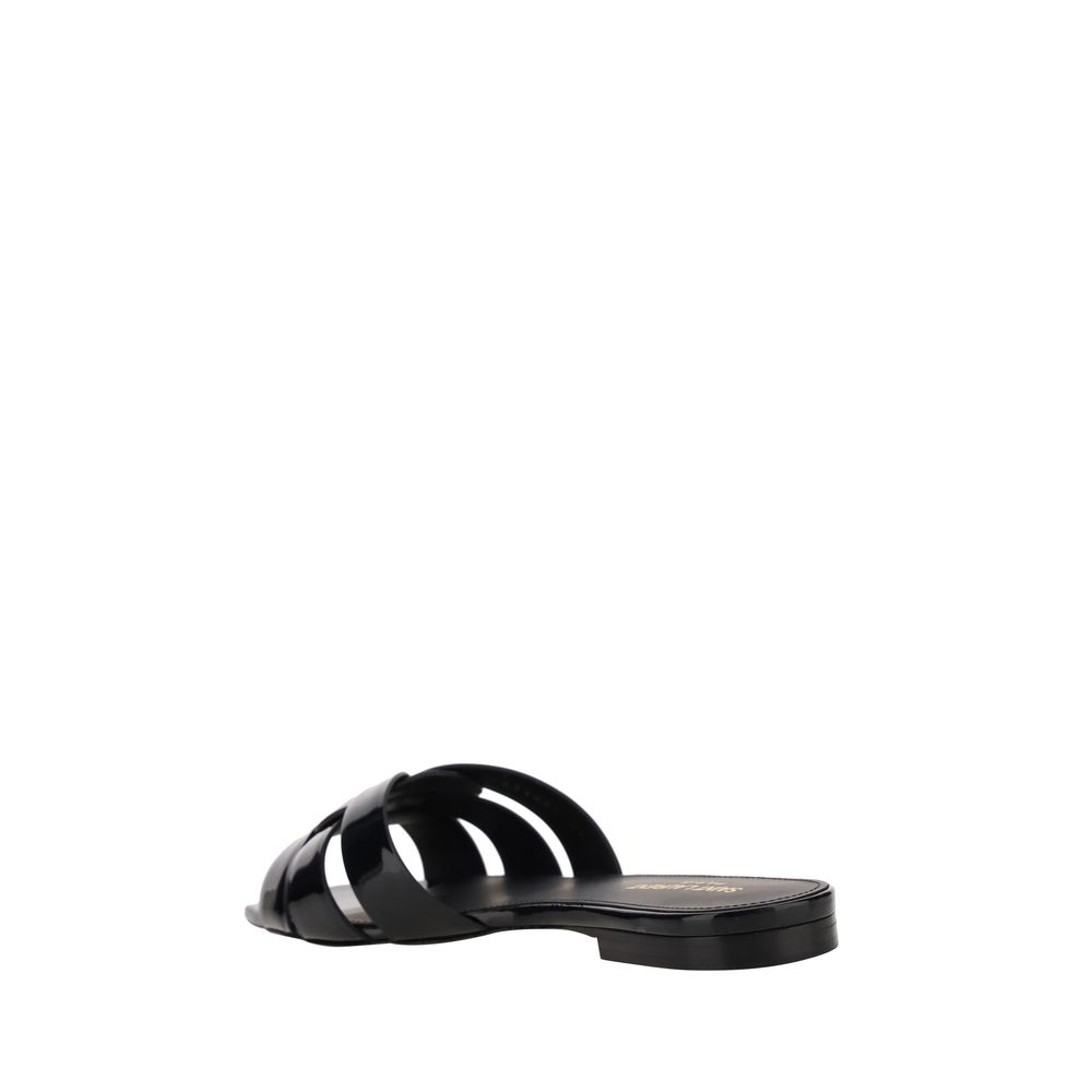 Saint Laurent Tribute Flat Sandals Saint Laurent