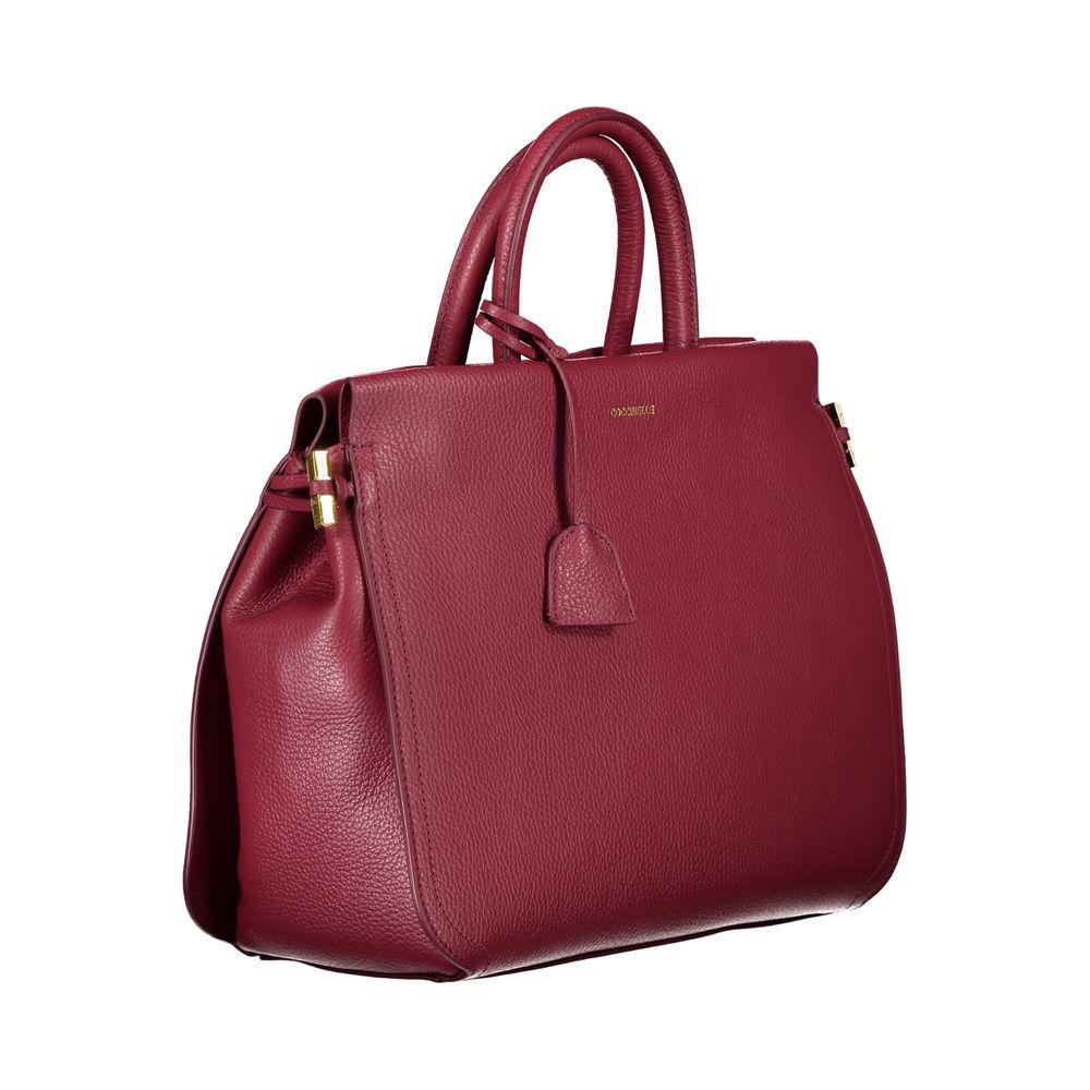 Coccinelle Red Leather Handbag Coccinelle