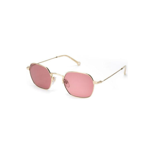 Hally&Son Gold Metal Sunglasses Hally&Son