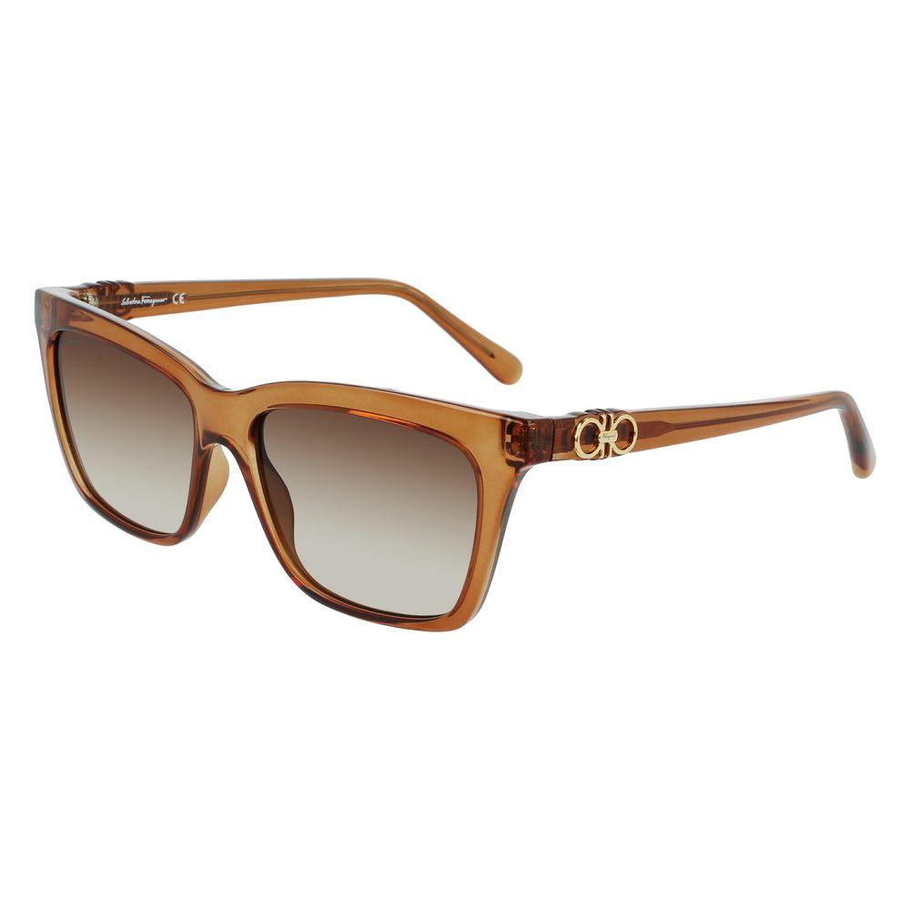 Ferragamo Brown Injected Sunglasses Ferragamo