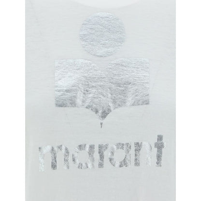 Isabel Marant Étoile White Linen T-Shirt