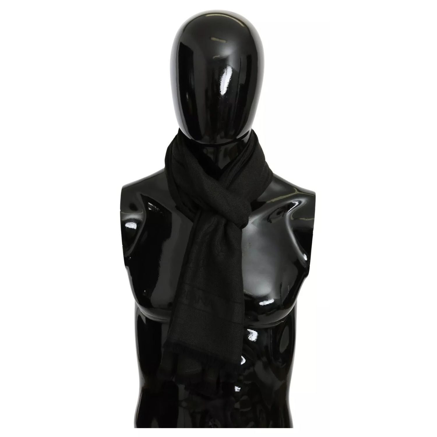 Dolce & Gabbana Green Brown Wrap Cashmere Shawl Scarf