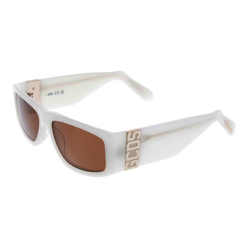 GCDS White Unisex Sunglasses GCDS