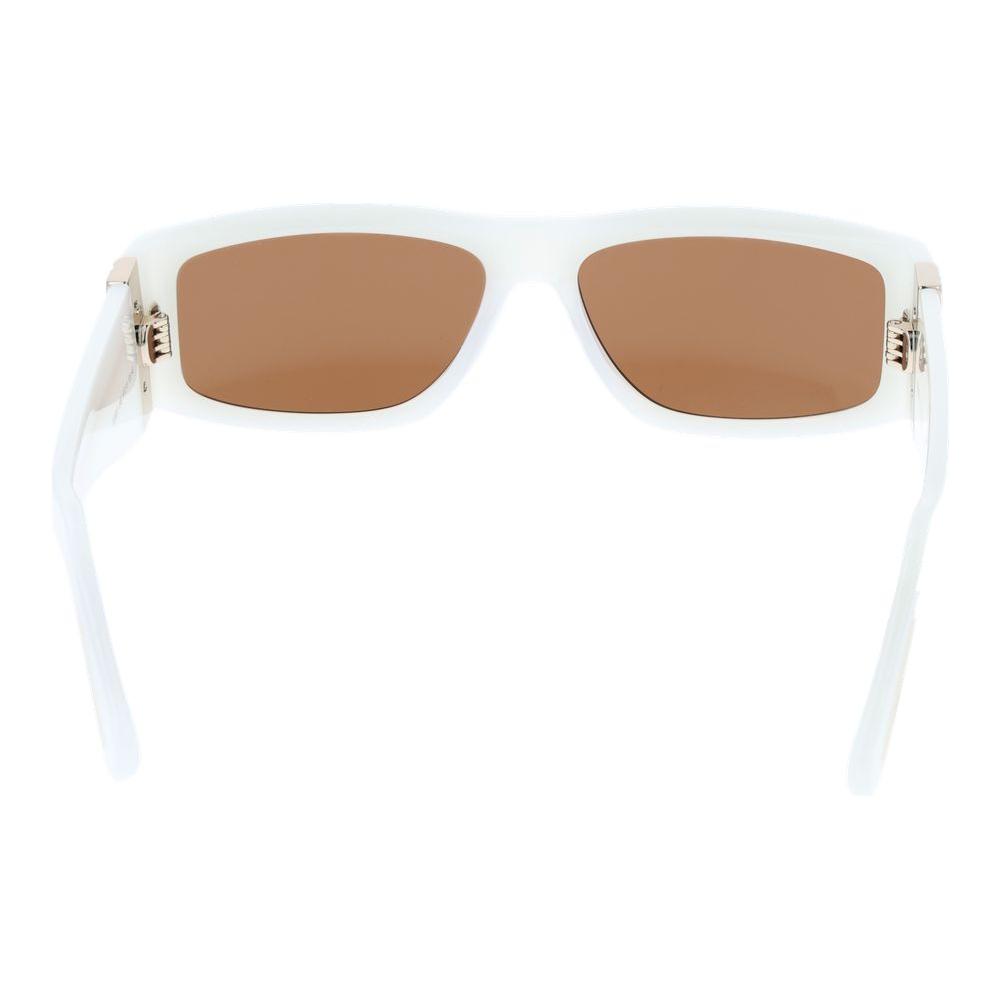 GCDS White Unisex Sunglasses GCDS