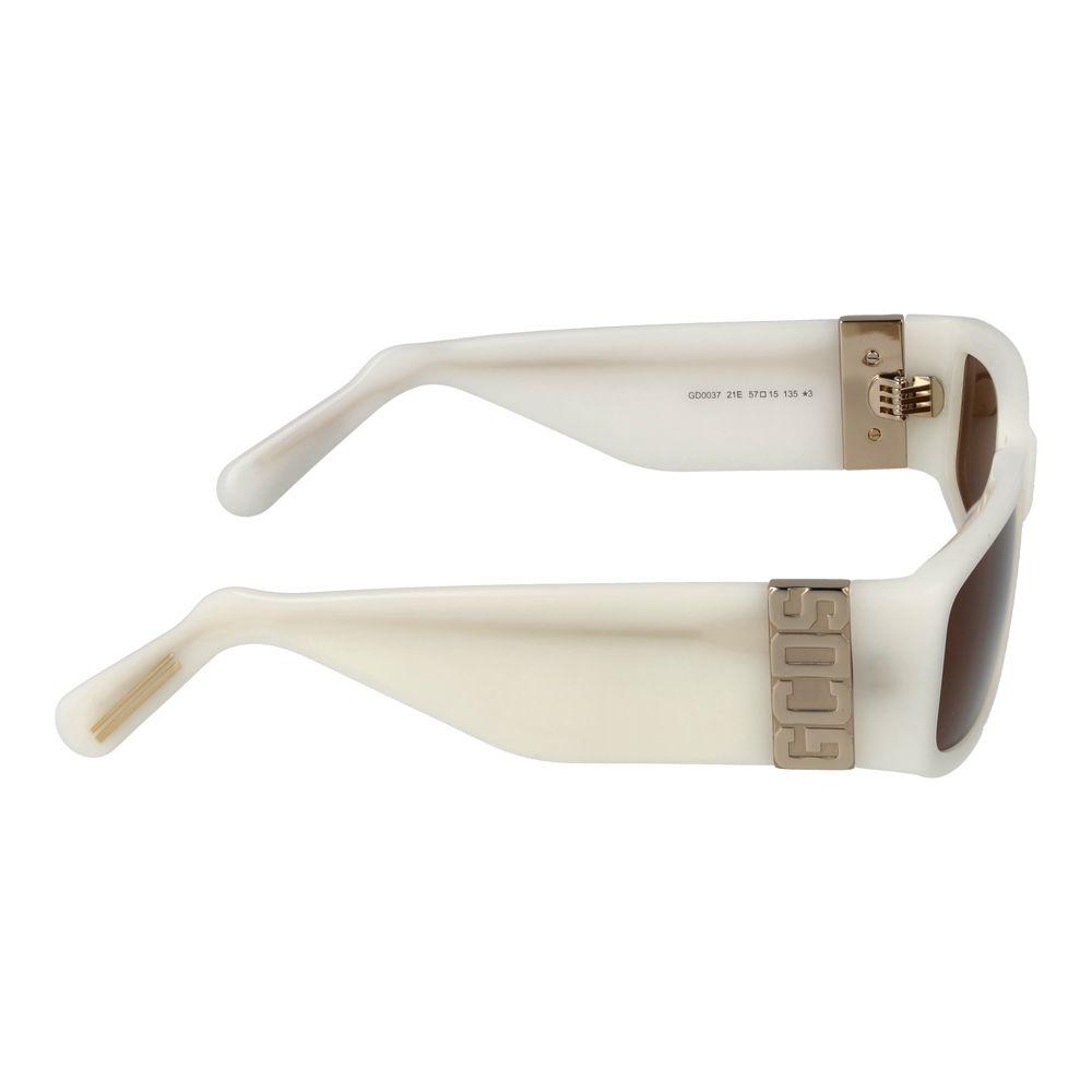 GCDS White Unisex Sunglasses GCDS