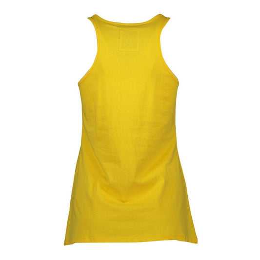 Silvian Heach Yellow Cotton Women Top Silvian Heach