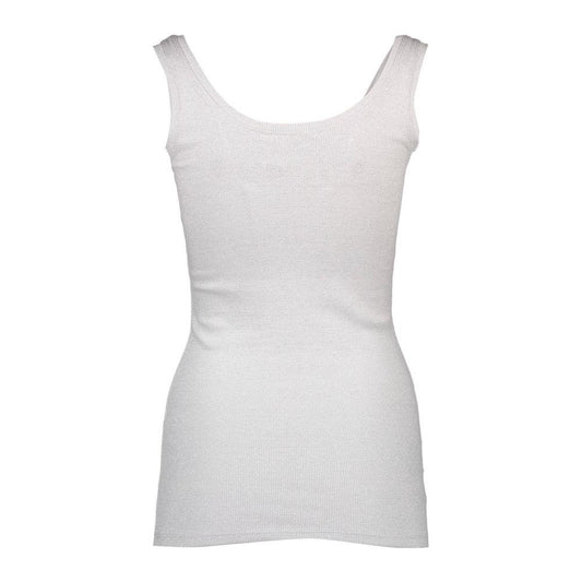 Silvian Heach White Cotton Women Top Silvian Heach