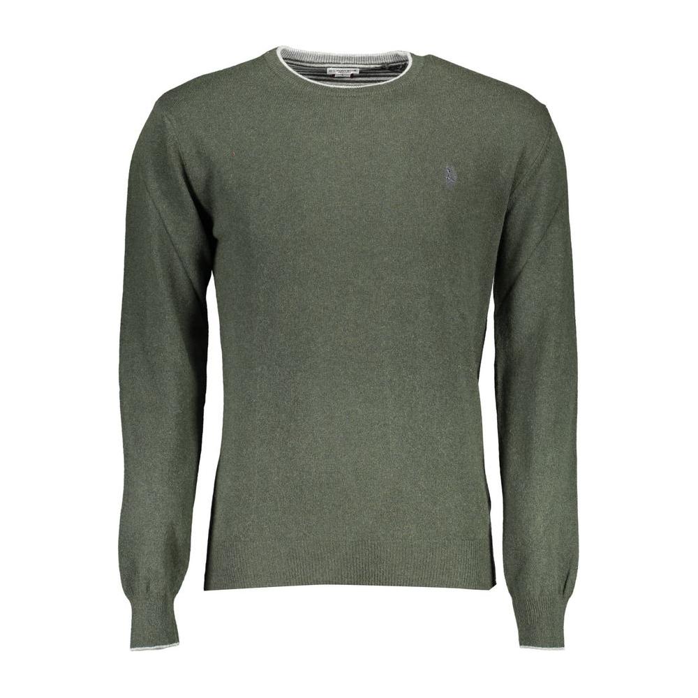 U.S. POLO ASSN. Green Wool Men Sweater U.S. POLO ASSN.